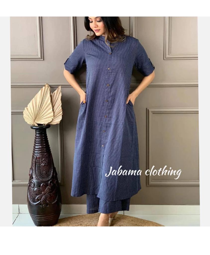 Khantha Fine Cotton Co-ord Set