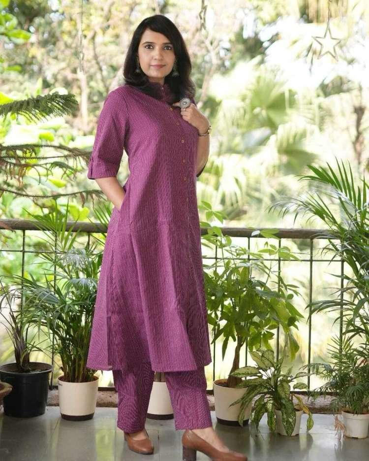 Khantha Fine Cotton Co-ord Set