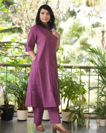 Khantha Fine Cotton Co-ord Set