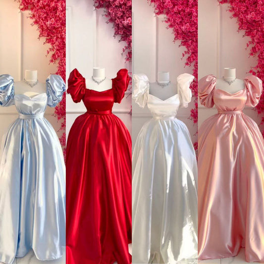 Heavy Satin Gown