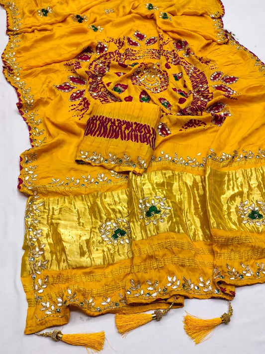 Bandhej Saree