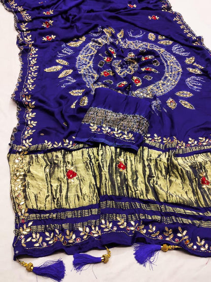 Bandhej Saree