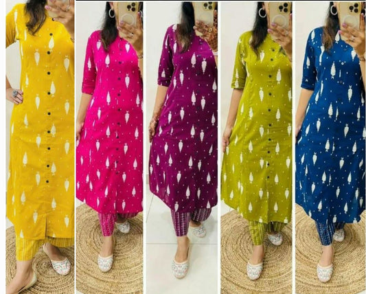 Jaipur Print A-line Co-ord Set