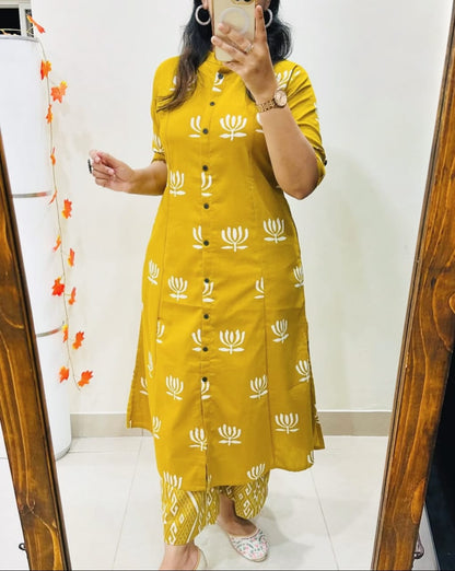 Jaipur Print A-line Co-ord Set