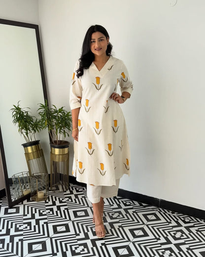 Jaipur Print A-line Co-ord Set