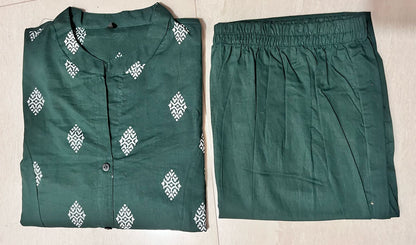 Jaipur Print A-line Co-ord Set
