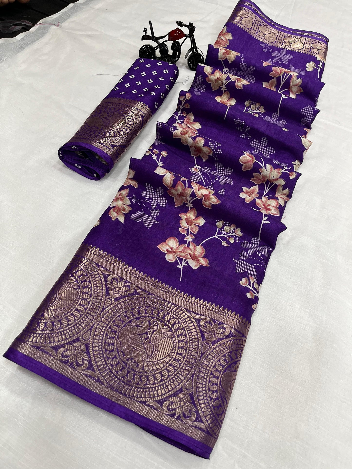 Pure Dola Silk Saree