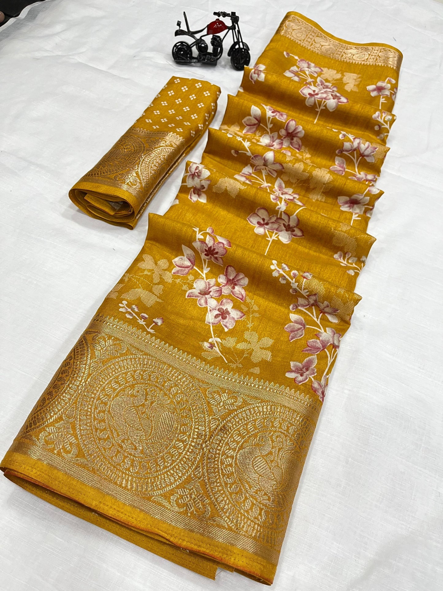 Pure Dola Silk Saree