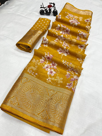 Pure Dola Silk Saree