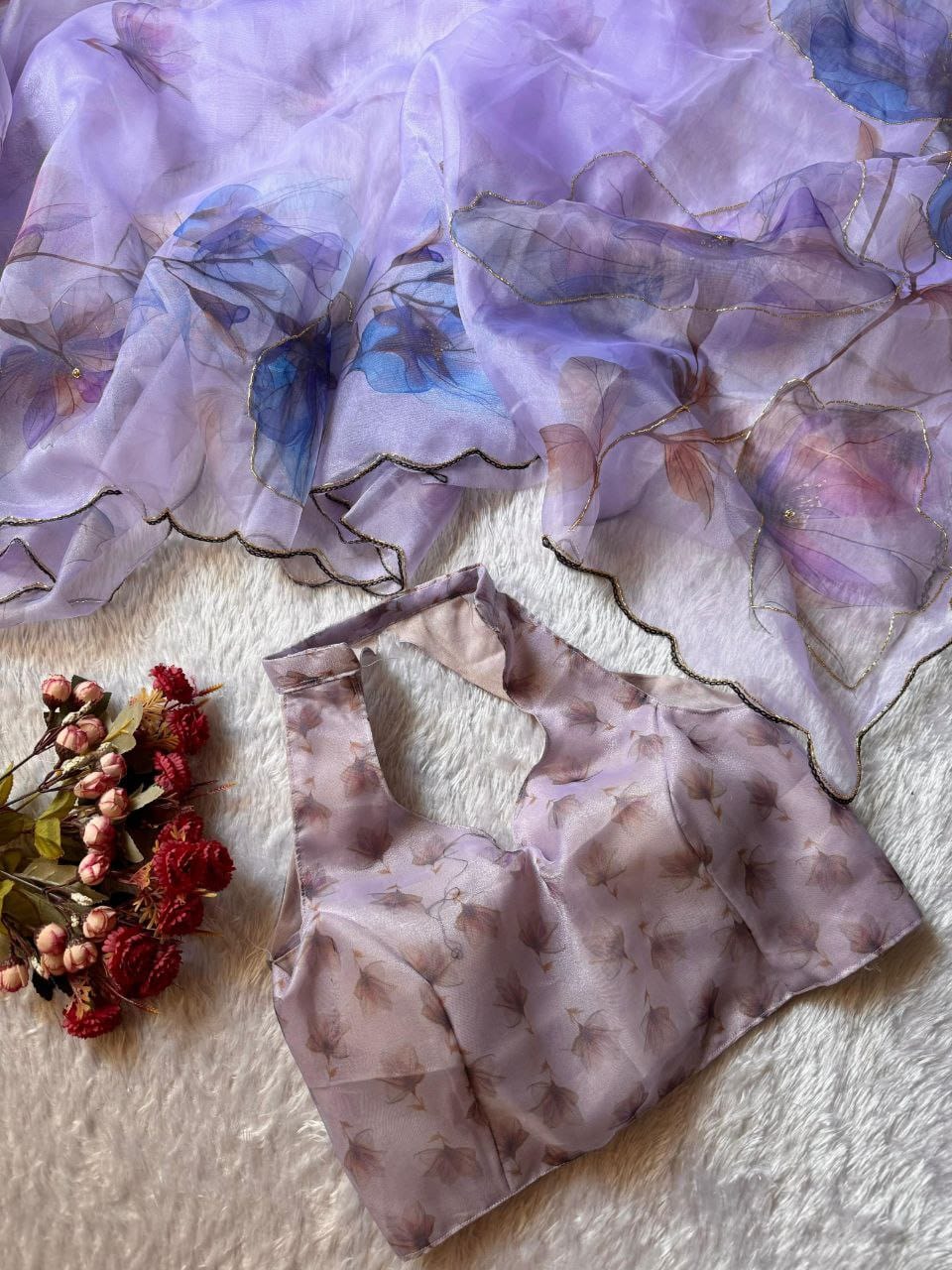 Organza Saree