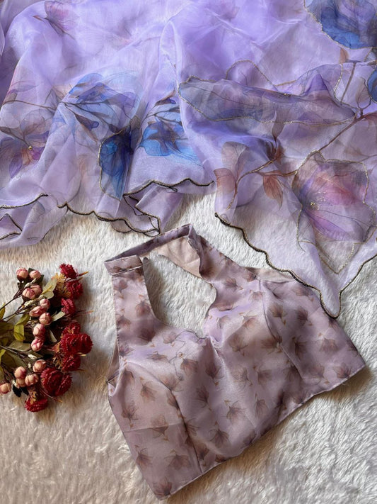 Organza Saree