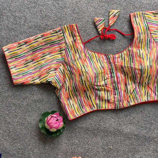 COTTON SILK BLOUSE