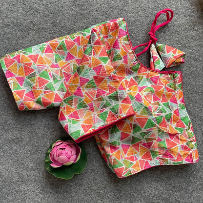 COTTON SILK BLOUSE