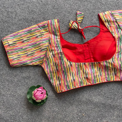 COTTON SILK BLOUSE