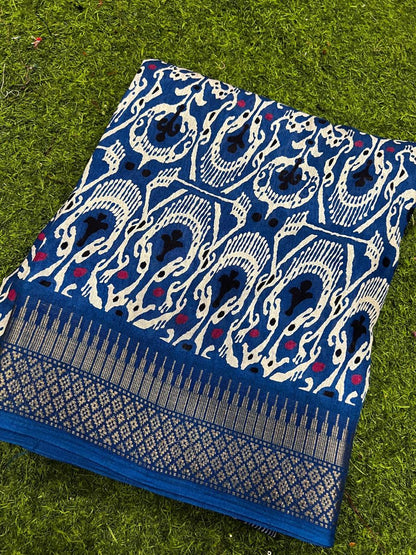 AZARK DOLLA PRINT SAREE
