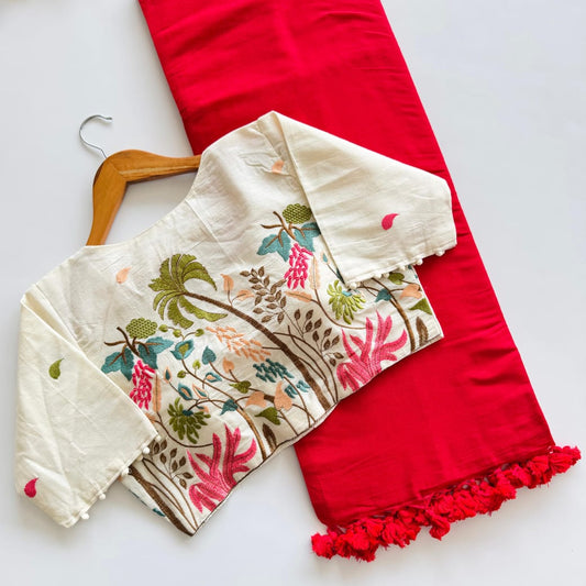 Pure Handloom Cotton Saree