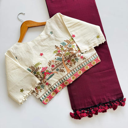 Pure Handloom Cotton Saree