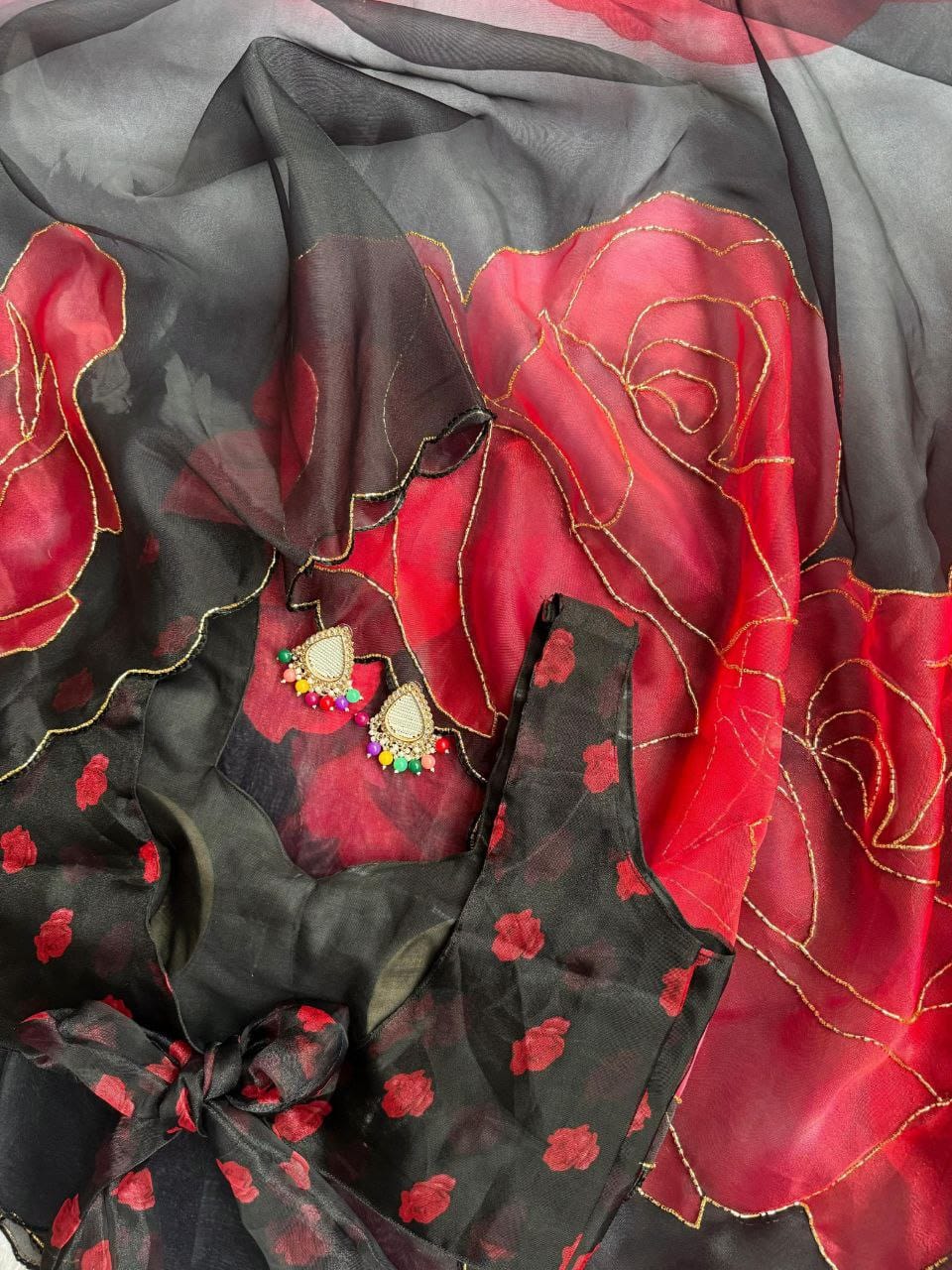 Organza Saree