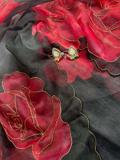 Organza Saree