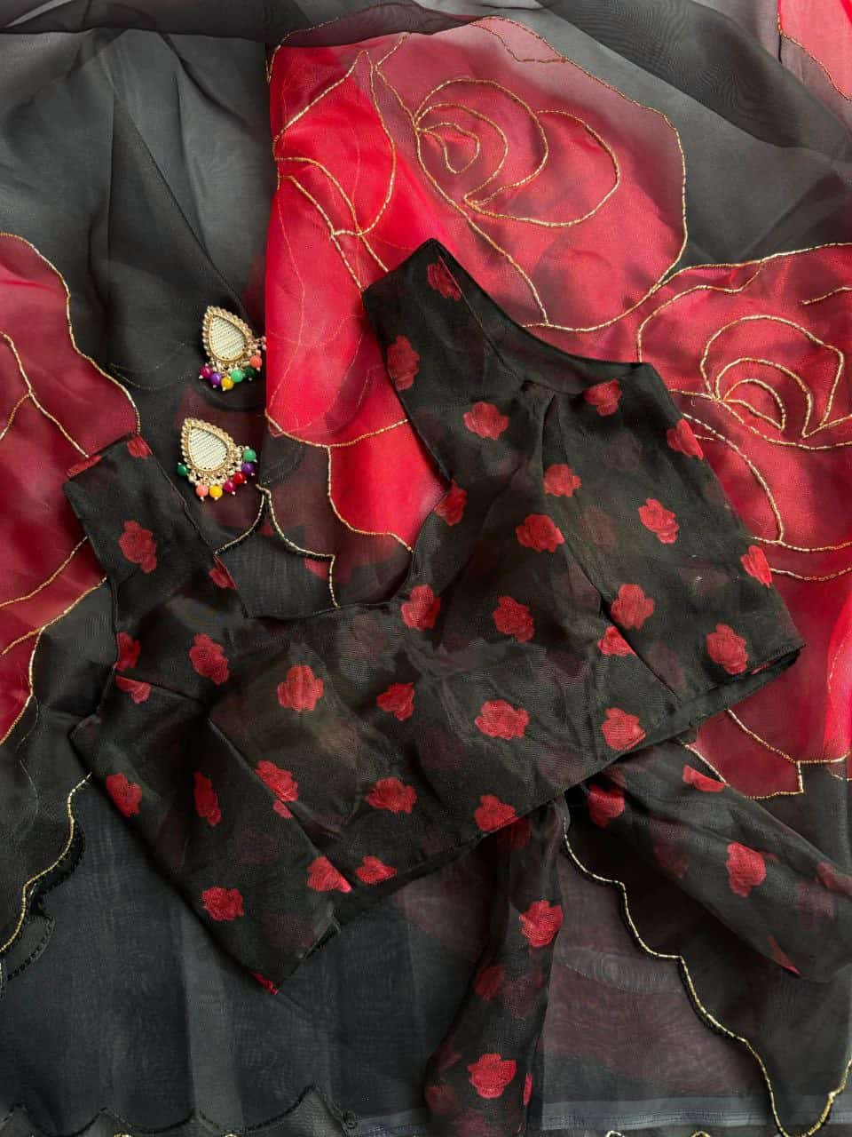 Organza Saree