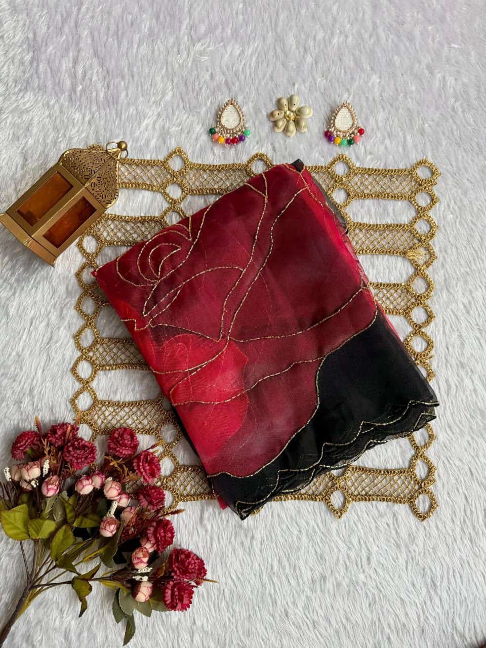 Organza Saree