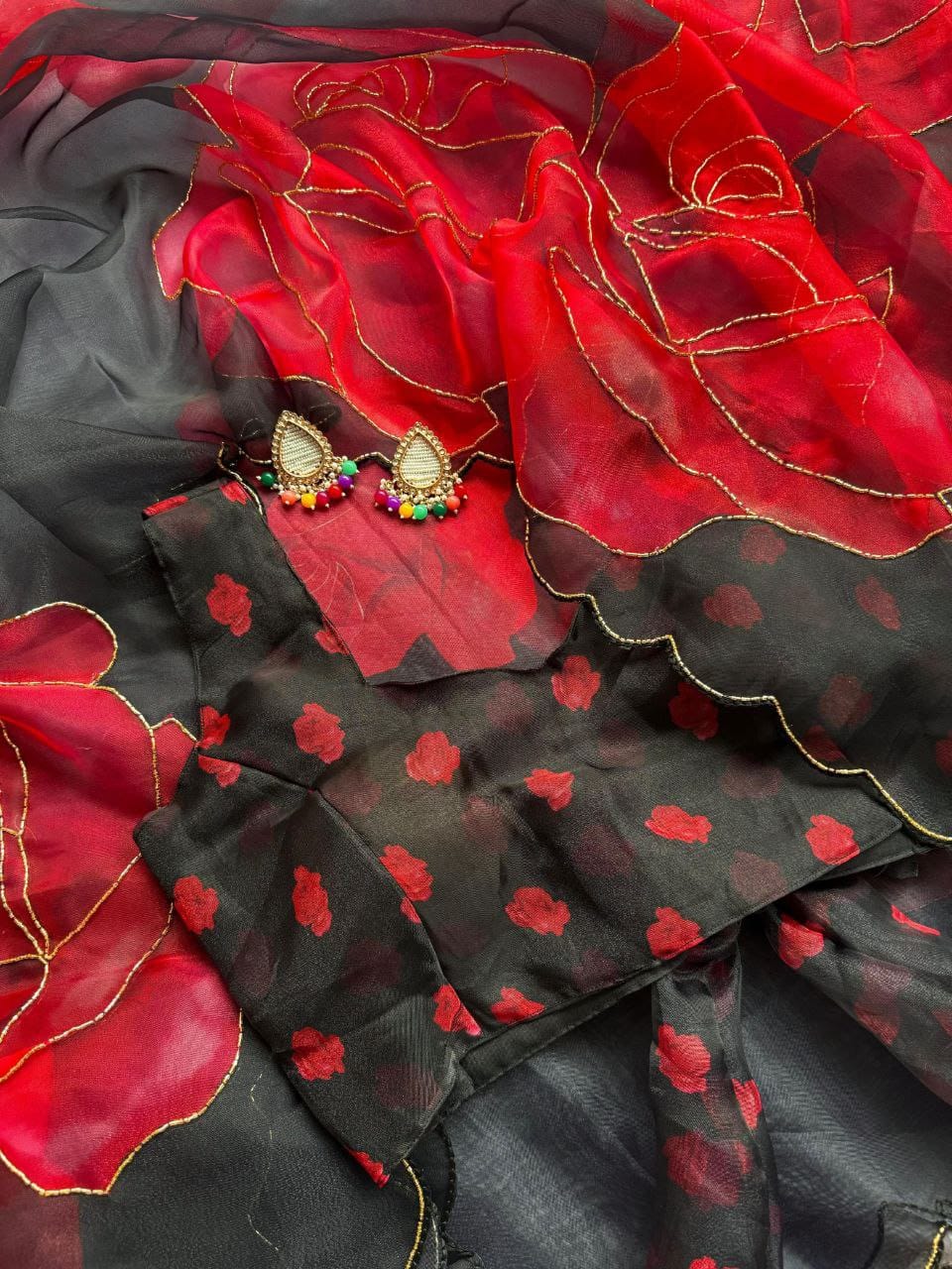 Organza Saree