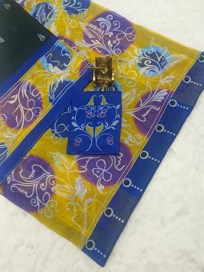 Chanderi Cotton Saree