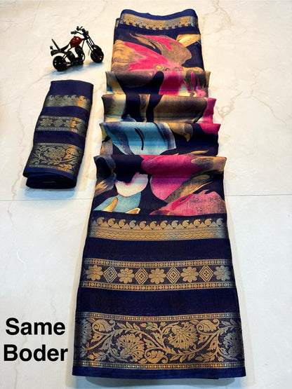 Pure Dola Silk Saree