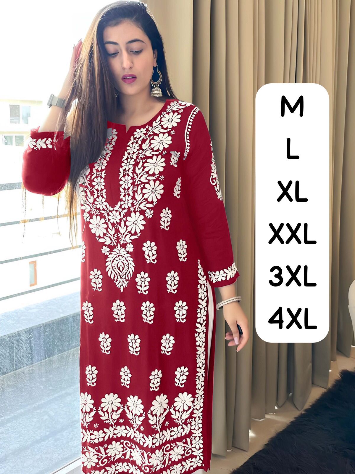 Chikankari Kurti