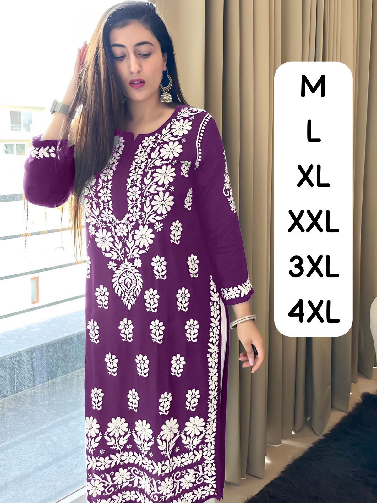 Chikankari Kurti