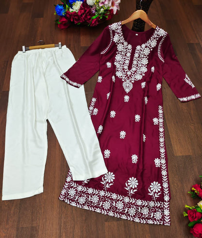 Chikankari Kurti