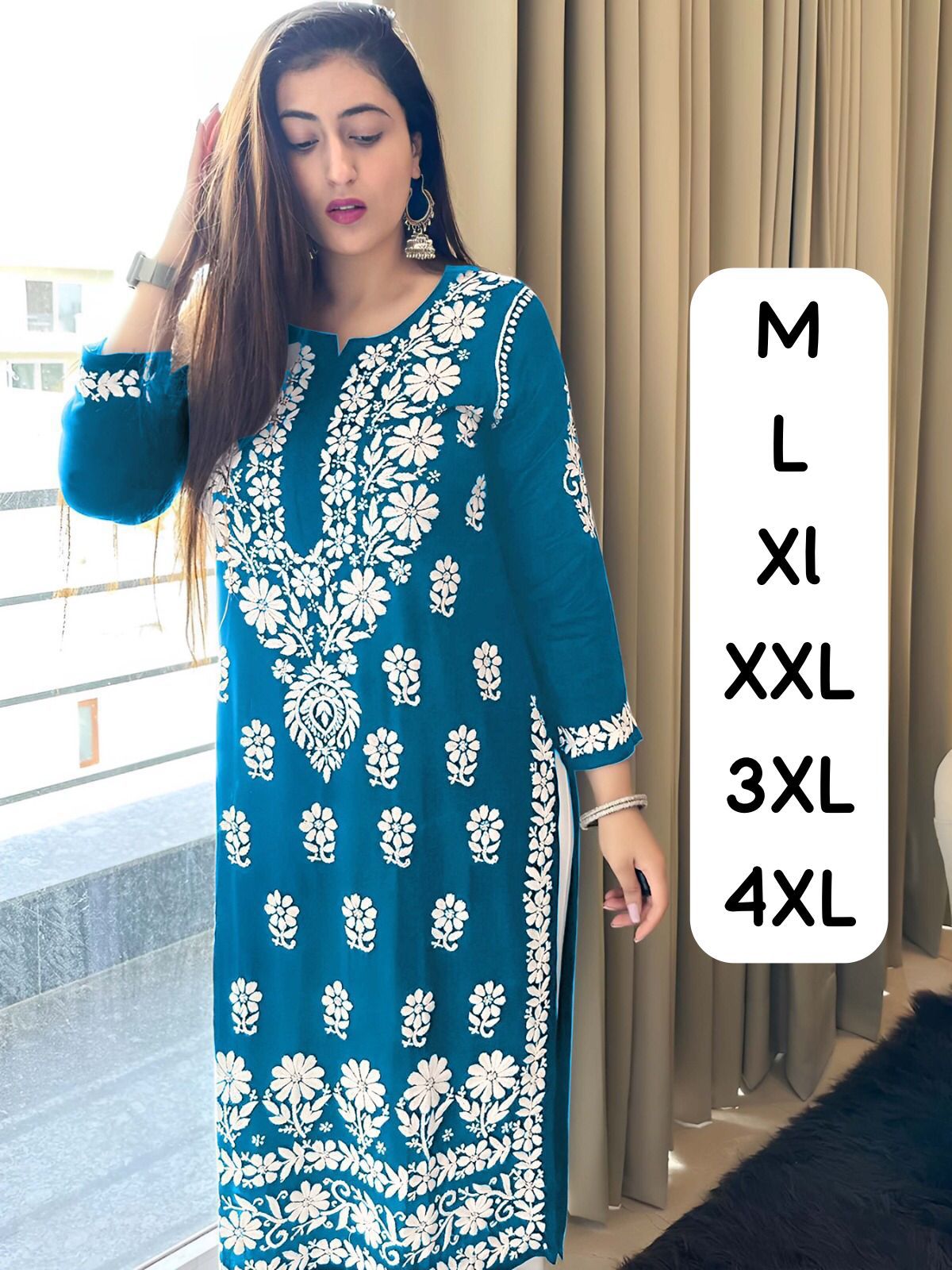 Chikankari Kurti