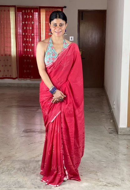 Chanderi Cotton Saree