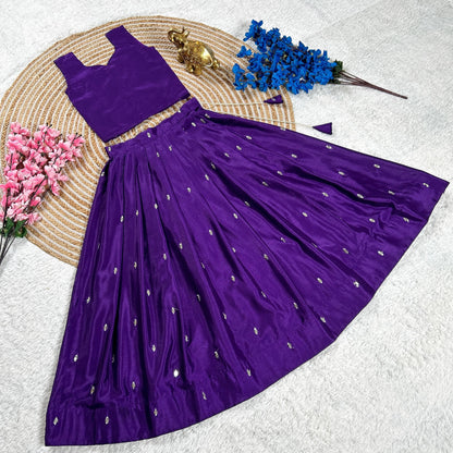 Long Coat With Lehenga-Choli