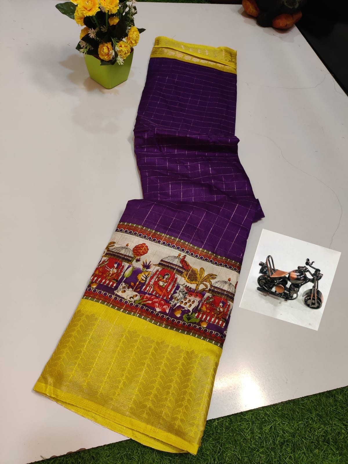 Pure Dola Silk Saree