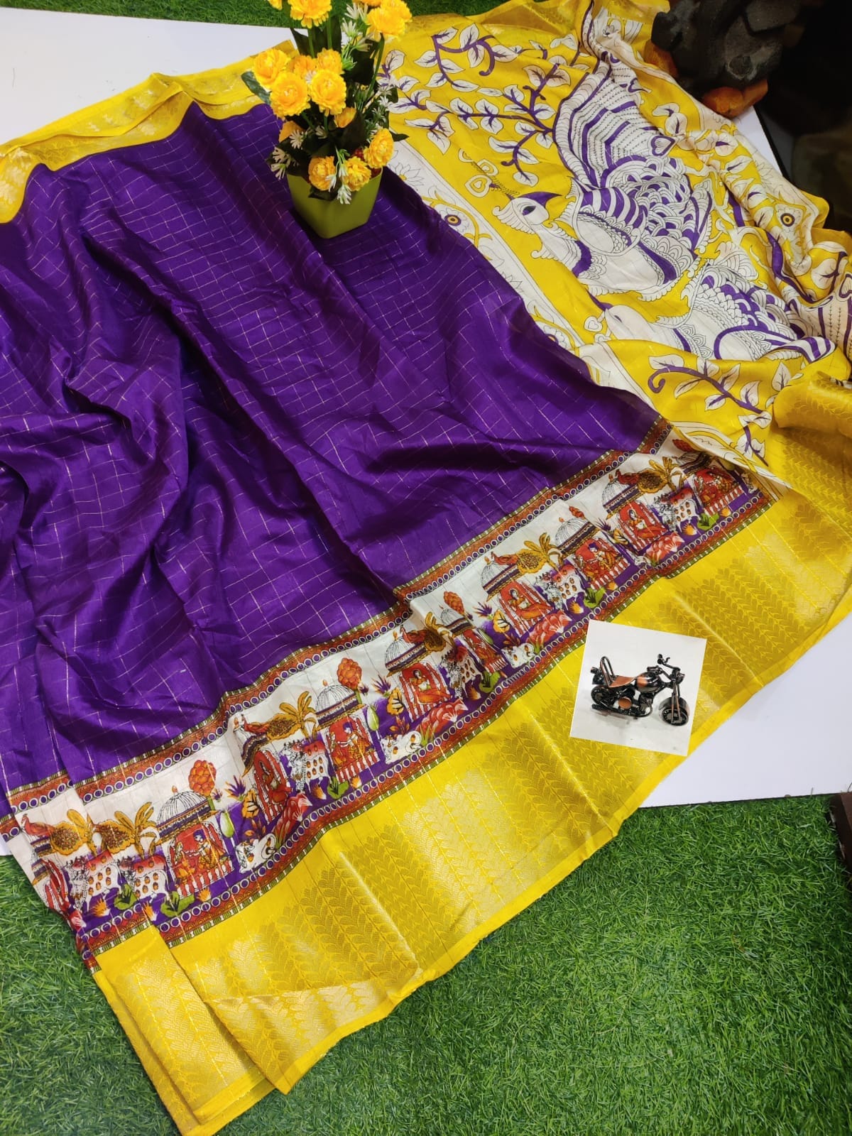 Pure Dola Silk Saree