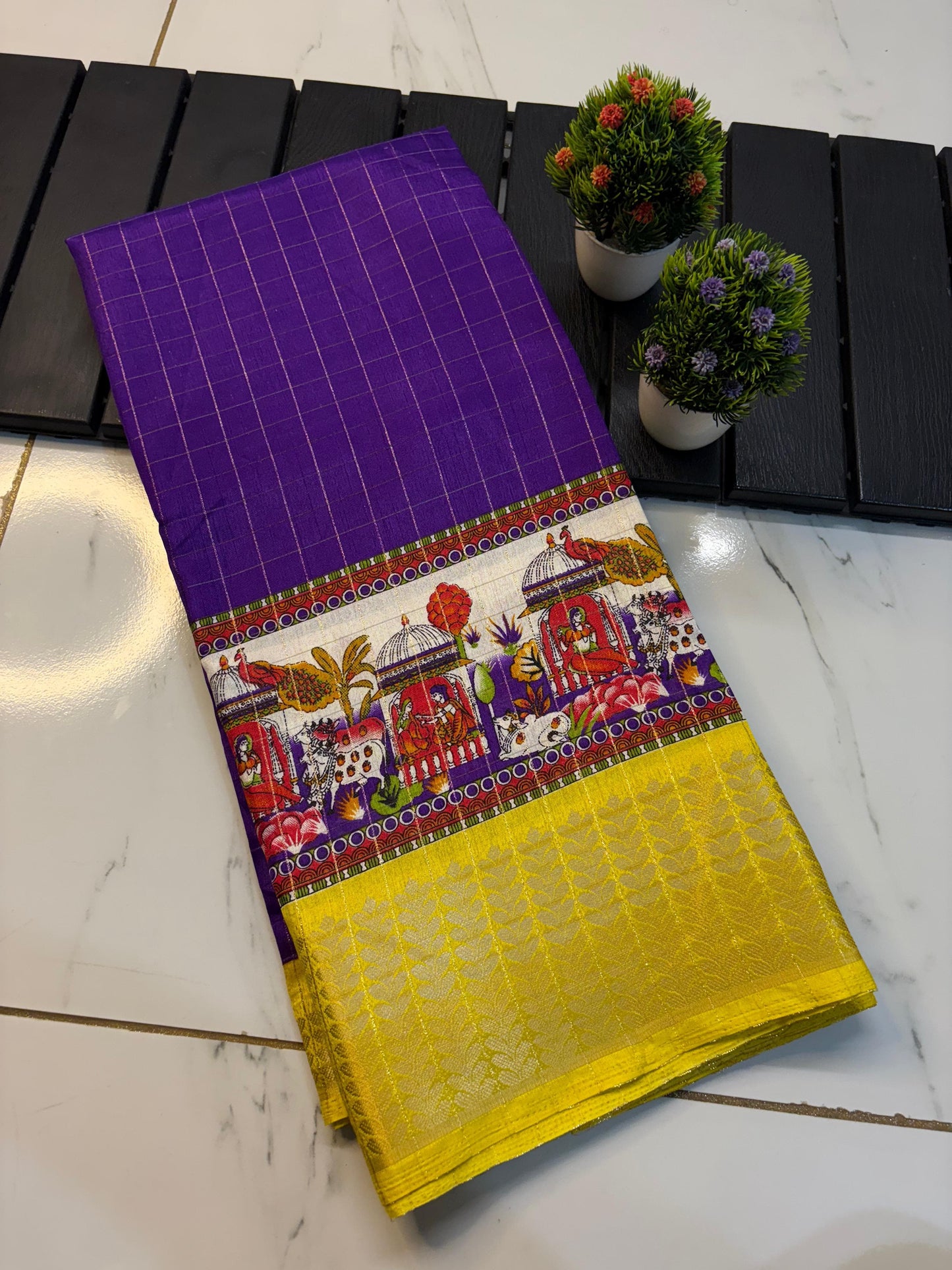 Pure Dola Silk Saree