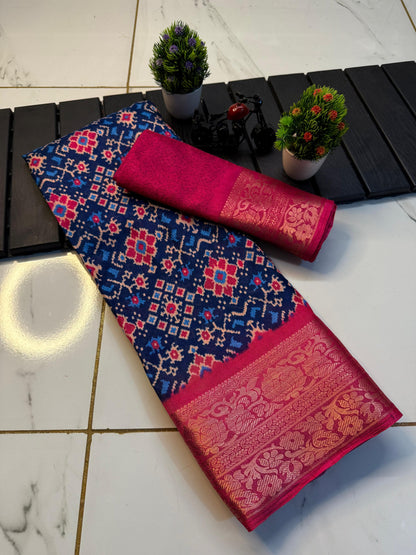 Pure Dola Silk Saree