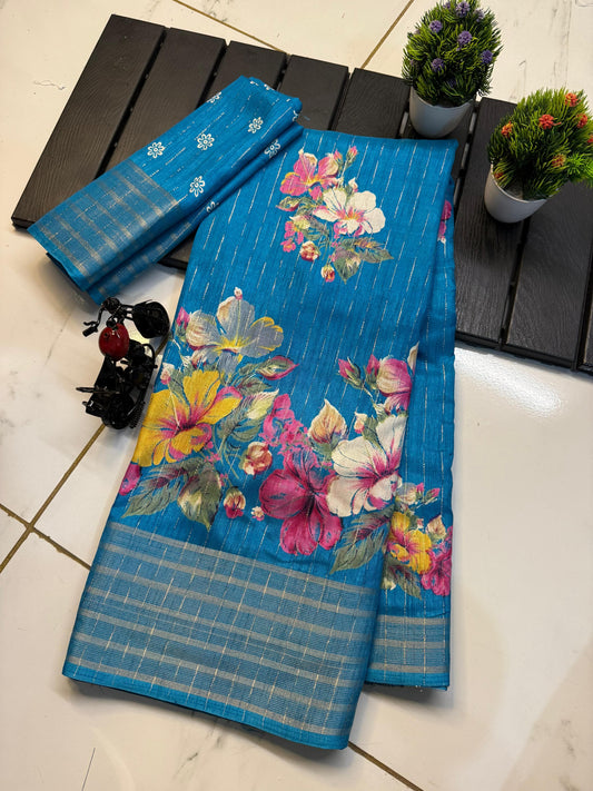 Pure Dola Silk Saree