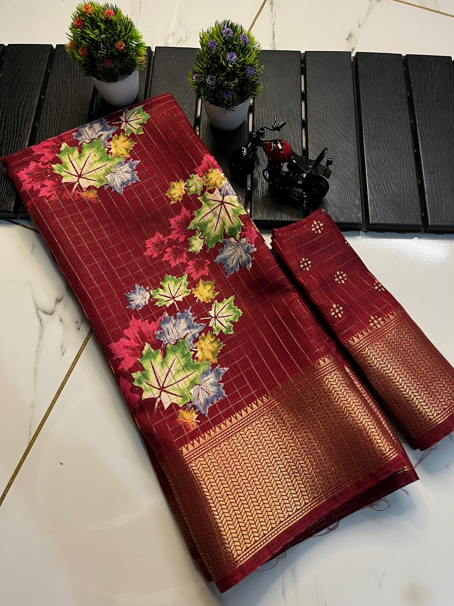 Pure Dola Silk Saree