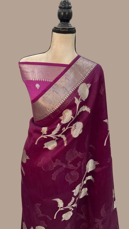 Khadi Crepe Silk Saree