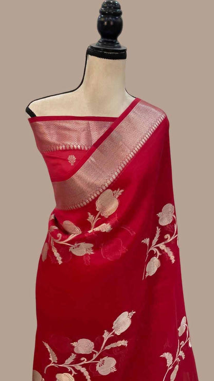 Khadi Crepe Silk Saree