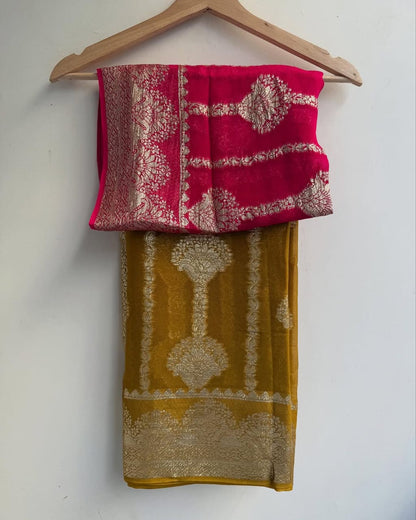 Viscose Georgette Saree