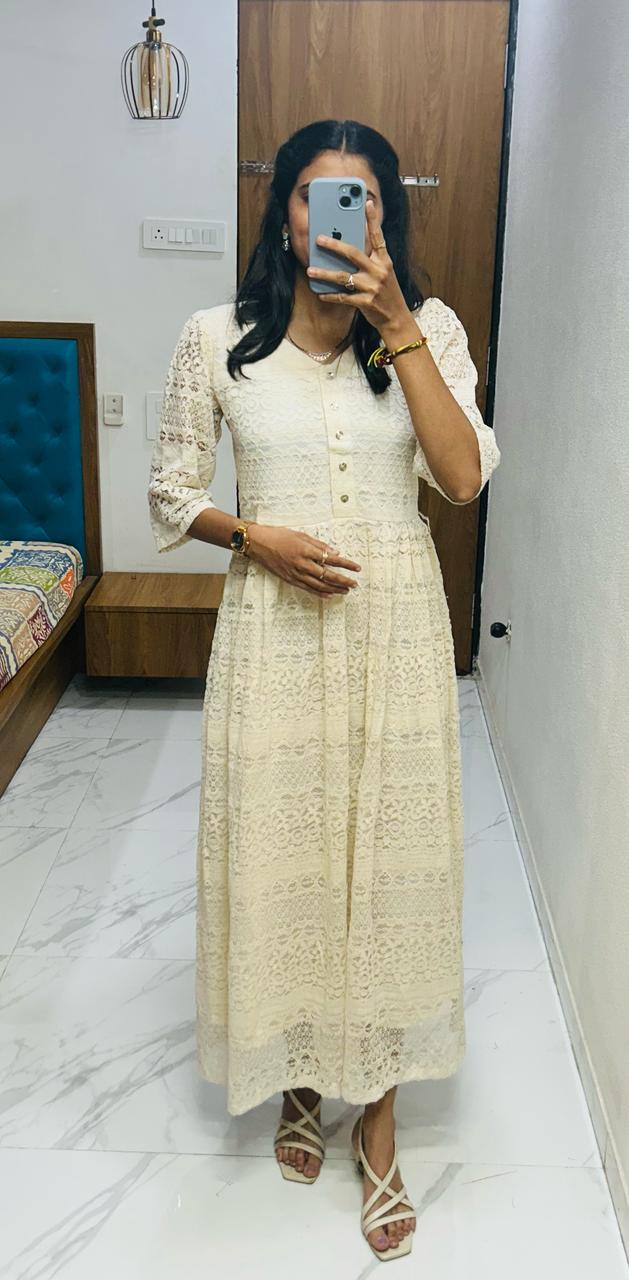 Cotton Lace Dress