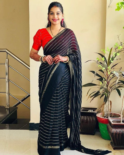 Viscose Georgette Saree