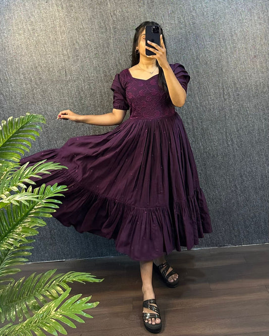 Anarkali Gown