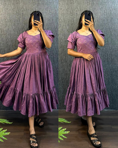 Anarkali Gown