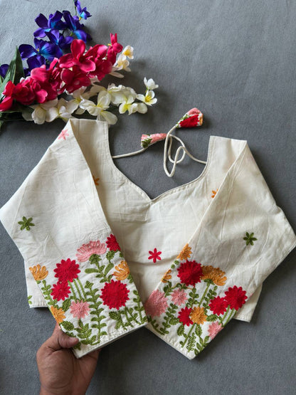 PURE KHADI COTTON BLOUSE