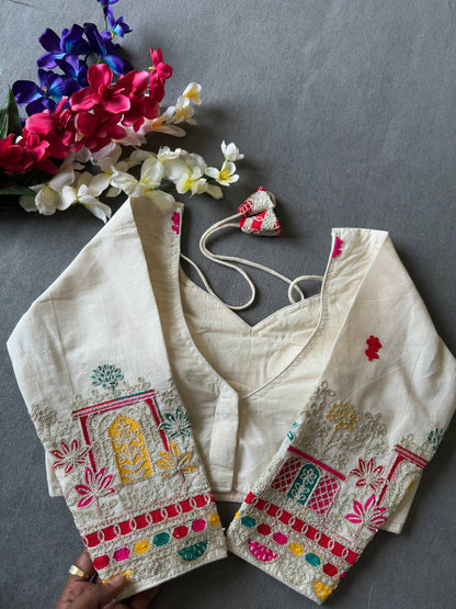 PURE KHADI COTTON BLOUSE