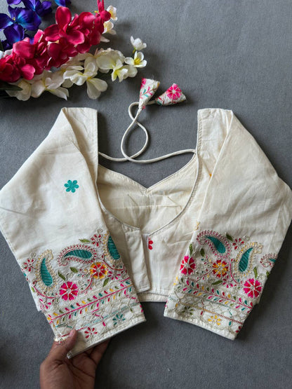 PURE KHADI COTTON BLOUSE